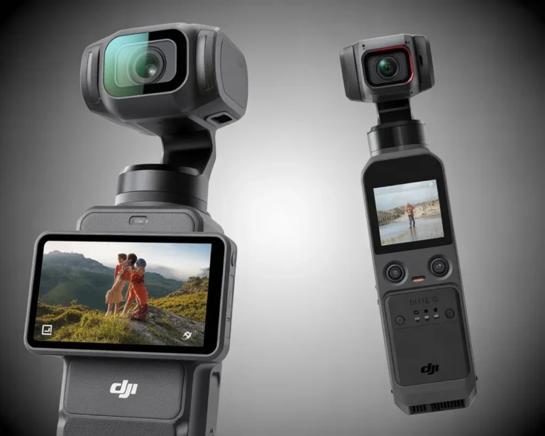 Comparison of DJI Pocket 2 vs 3 showcasing their features and performance differences.